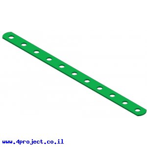 פס מחורר צר - 11 חורים