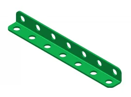 תמונה של מוצר קורת זווית "ר" צרה - 7 חורים