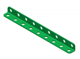 תמונה של מוצר קורת זווית "ר" צרה - 9 חורים