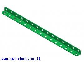 תמונה של מוצר קורת זווית "ר" צרה - 15 חורים