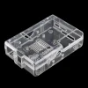 מארז פלסטיק לכרטיסי Raspberry PI דגם B - שקוף