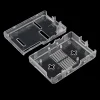 מארז פלסטיק לכרטיסי Raspberry PI דגם B - שקוף