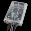 מארז פלסטיק לכרטיסי pcDuino ו-Arduino - שקוף