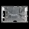 מארז אלומיניום לכרטיס Raspberry PI דגם B