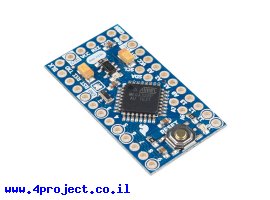 תמונה של מוצר כרטיס פיתוח Arduino Pro Mini 328 - 3.3V/8MHz