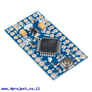 כרטיס פיתוח Arduino Pro Mini 328 - 3.3V/8MHz