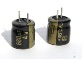 תמונה של מוצר קבל אלקטרוליטי 680 מיקרו 4 וולט