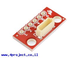 תמונה של מוצר כרטיסון עם מחבר למודול GPS EM-401/EM-406/EM-506