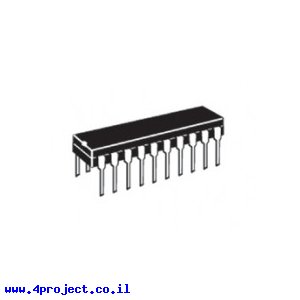 שבב המרה אנלוגי לדיגיטלי ערוץ אחד 8 ביט - ADC0820