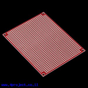 לוח הלחמה PTH מלבן 100x80 מ"מ