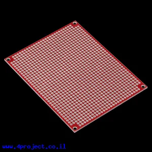 לוח הלחמה PTH מלבן 100x80 מ"מ