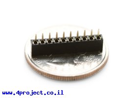 תמונה של מוצר מחבר שורה נקבה - 10 פינים במרווח של 2 מ"מ