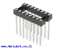 תמונה של מוצר סוקט 16 פינים WireWrap