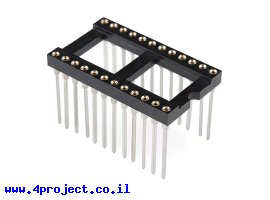 תמונה של מוצר סוקט 24 פינים WireWrap רחב