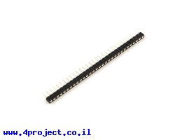 תמונה של מוצר מחבר שורה נקבה - 1x40 פינים עגולים