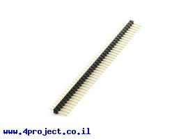 תמונה של מוצר מחבר שורה זכר - 1x40 (שחור)
