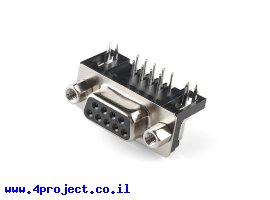 תמונה של מוצר מחבר DB9 נקבה - PTH