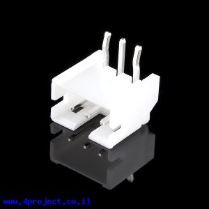מחבר JST-PH 3 Pin בזווית - PTH