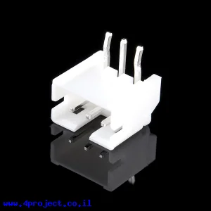מחבר JST-PH 3 Pin בזווית - PTH