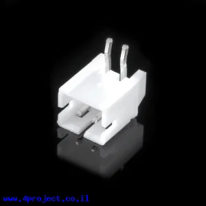 מחבר JST-PH 2 Pin בזווית - PTH