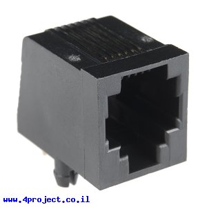 מחבר RJ11/RJ14/RJ25 6 Pin לטלפון