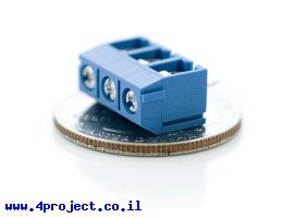 תמונה של מוצר מחבר טרמינל 5 מ"מ - 3 פינים