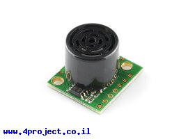 תמונה של מוצר חיישן מרחק אולטראסוני - Maxbotix LV-EZ1