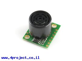 תמונה של מוצר חיישן מרחק אולטראסוני - Maxbotix LV-EZ2