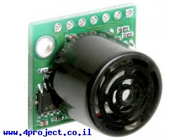 תמונה של מוצר חיישן מרחק אולטראסוני - Maxbotix LV-EZ4