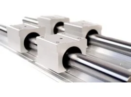 תמונה של מוצר מסילה לינארית עם תמיכה SBR12 500mm