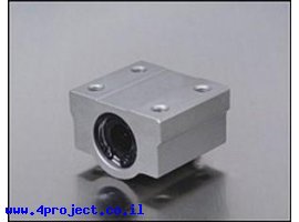 תמונה של מוצר מיסב רוכב SC20UU למסילות 20 מ"מ ללא תמיכה