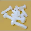 בורג פיליפס ראש עגול M3x25mm - פלסטיק