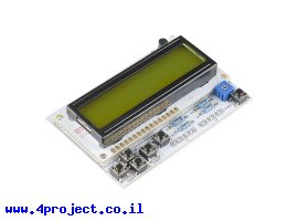 תמונה של מוצר מגן Arduino - מסך LCD עם כפתורים