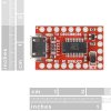 מתאם USB ל-Serial בעזרת רכיב FT231X - גרסה קודמת