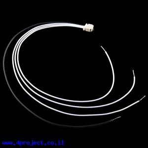 מחבר JST-SH 4-pin עם חוטים - 20 ס"מ