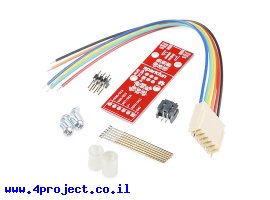 תמונה של מוצר מתאם ISP לצריבת AVR עם פינים קפיציים - גרסה קודמת
