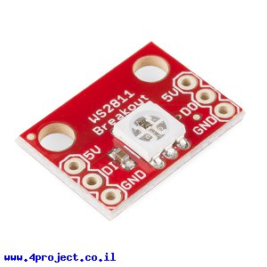 לד (RGB - SMD (WS2812 על כרטיסון