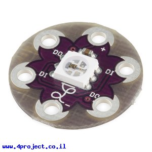 לד RGB WS2811 Pixel board ל-LilyPad