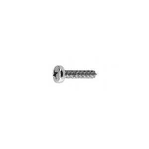בורג פיליפס ראש עגול M4x10mm - מגולוון
