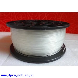 פלסטיק למדפסת תלת-מימד - שקוף - ABS 1.75mm - מכירת חיסול