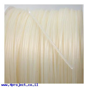 פלסטיק למדפסת תלת-מימד - טבעי - ABS 1.75mm - מכירת חיסול