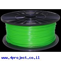 פלסטיק למדפסת תלת-מימד - ירוק נאון - ABS 1.75mm - מכירת חיסול