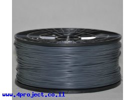 תמונה של מוצר פלסטיק למדפסת תלת-מימד - אפור - ABS 1.75mm - מכירת חיסול