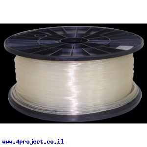 פלסטיק למדפסת תלת-מימד - שקוף - PLA 1.75mm - מכירת חיסול