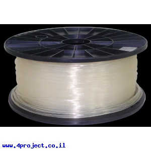 פלסטיק למדפסת תלת-מימד - שקוף - PLA 1.75mm - מכירת חיסול