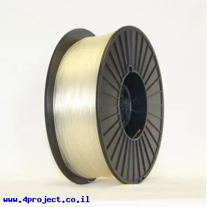 פלסטיק למדפסת תלת-מימד - טבעי - PLA 1.75mm - מכירת חיסול