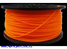 תמונה של מוצר פלסטיק למדפסת תלת-מימד - כתום - PLA 1.75mm - מכירת חיסול