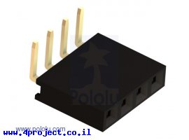 תמונה של מוצר מחבר שורה נקבה - 1x4 בזווית של 90 מעלות
