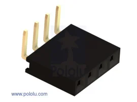 תמונה של מוצר מחבר שורה נקבה - 1x4 בזווית של 90 מעלות