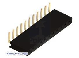 תמונה של מוצר מחבר שורה נקבה - 1x11 בזווית של 90 מעלות